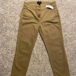 J Crew Cameron pants. Khaki straight leg.